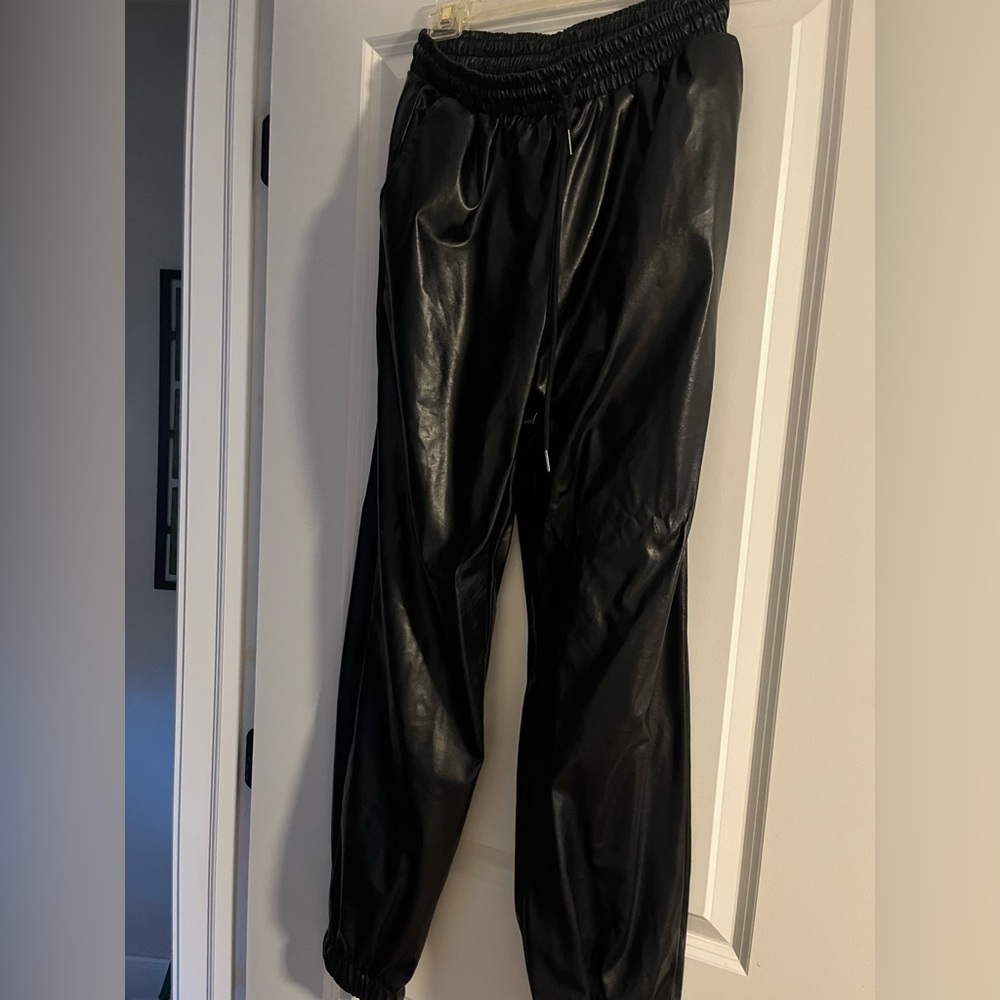 SHEIN Glossy Black Women’s Joggers